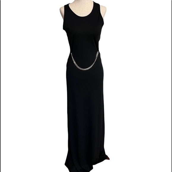 BCBGMAXAZRIA Black Jovarra Cut-out Gown - Picture 3 of 8
